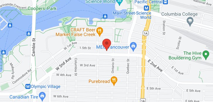 map of 303 63 W 2ND AVENUE
